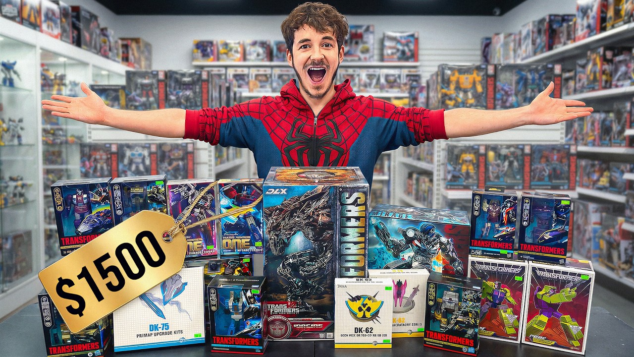 $1,500 Transformers Toy Hunt Haul *YES DAY EDITION* (ft. PrimusTheCreator)