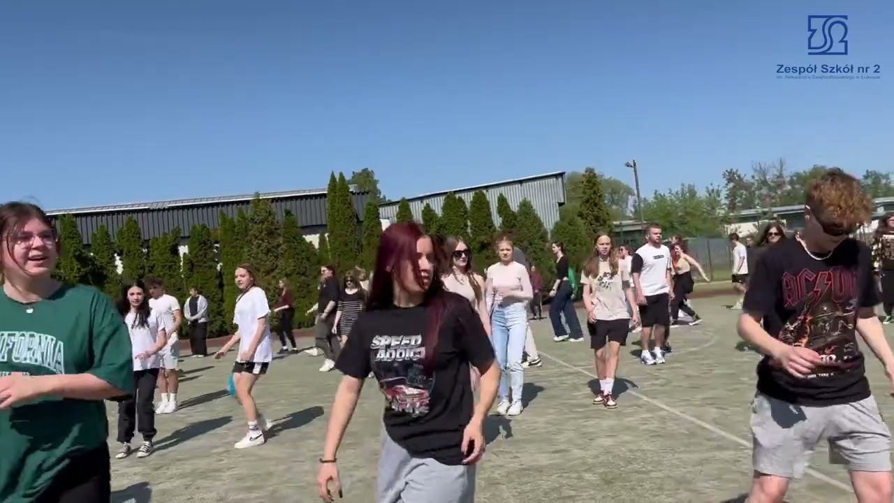 Taneczne ZS 2 - Taniec pod chmurką – jerusalema.