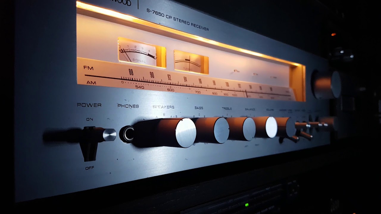 Sherwood S-7650 stéréo test peak 45 WATTS RMS vintage audio crazy Eugène
