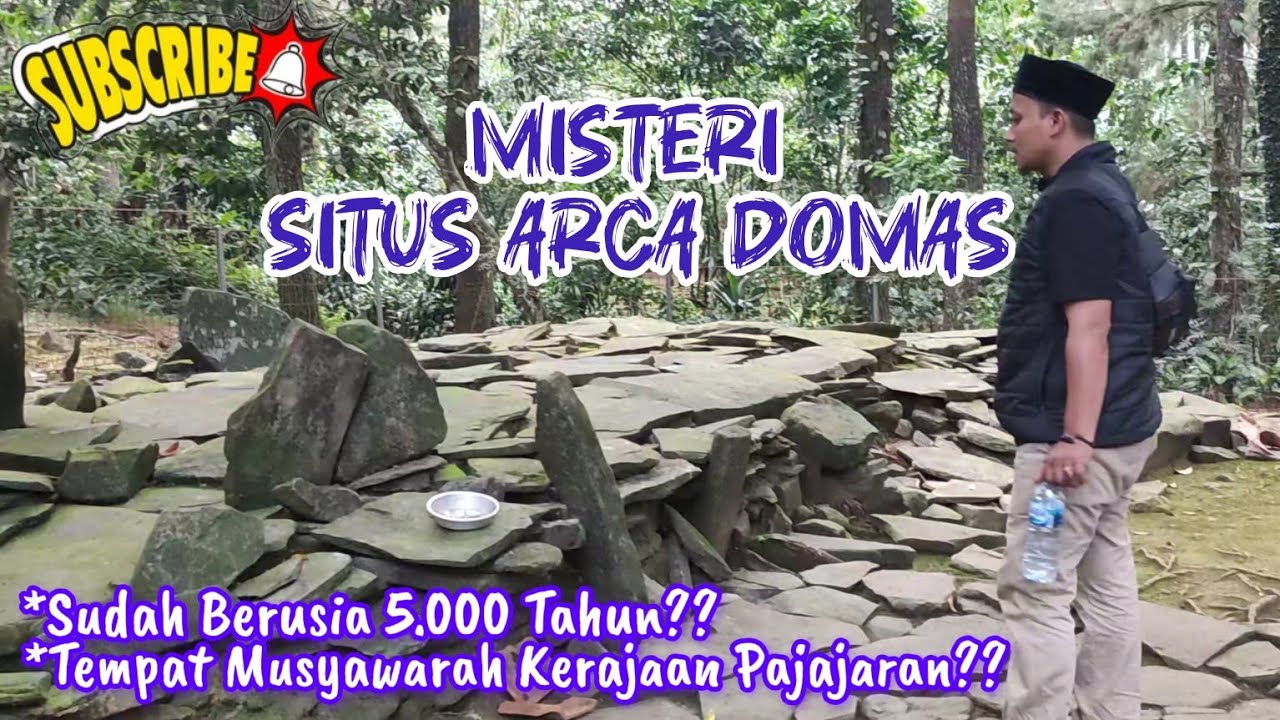 Ślady historii!! Stanowisko megalityczne Arca Domas | G&oacute;ra Salak, Bogor. #wirus