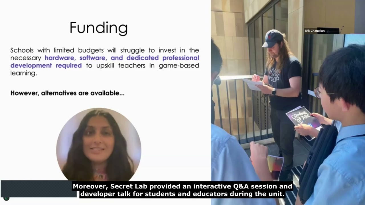 Day 1: Session 1 - Education & Gaming
