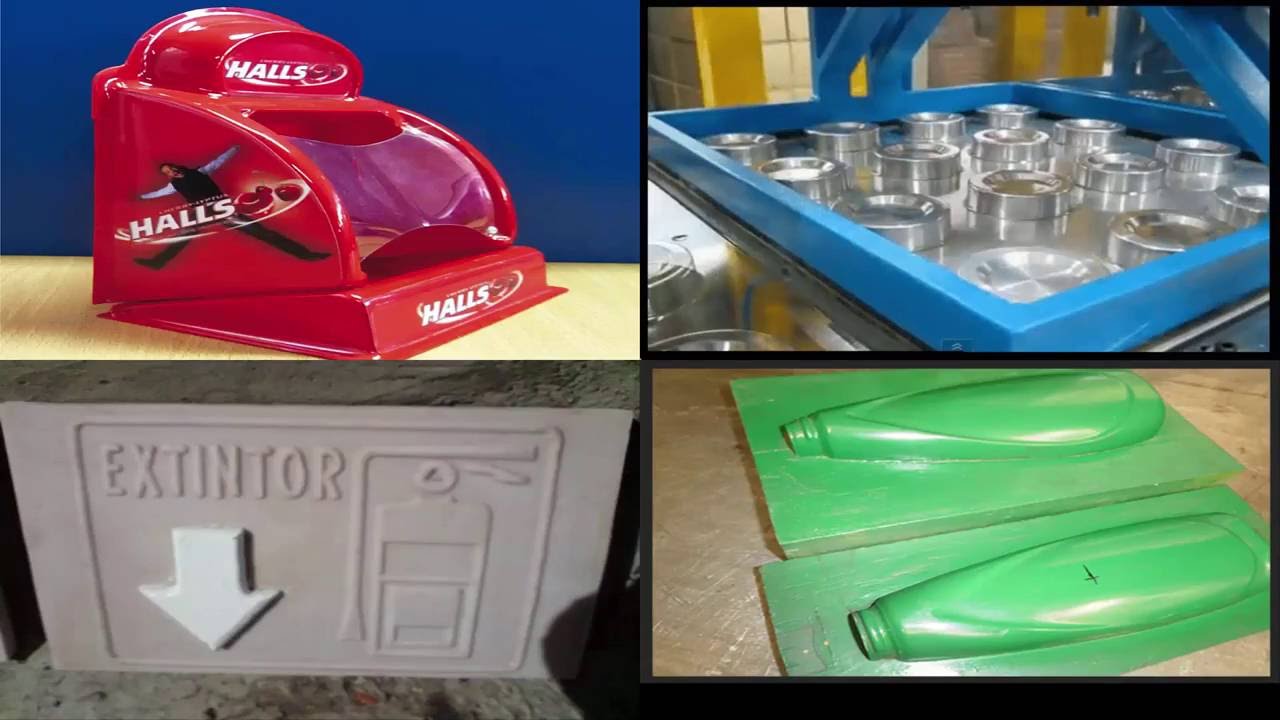 Extruido por soplado, calandrado y termoformado