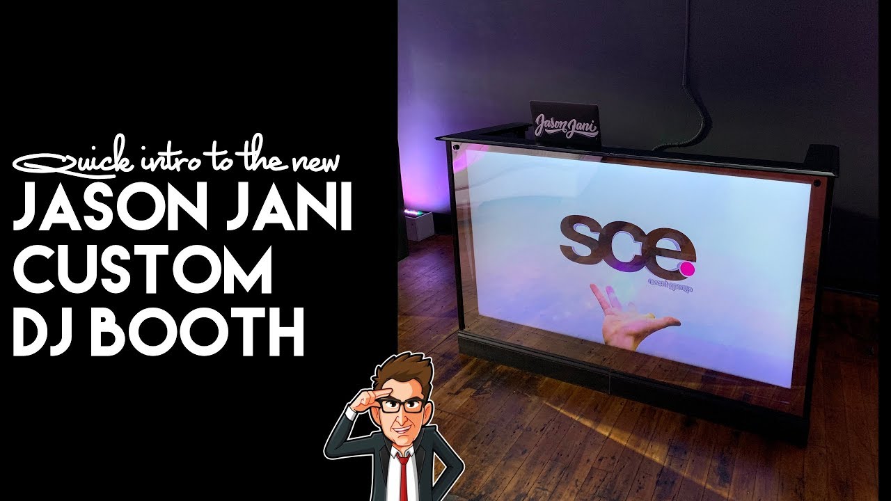 Quick intro to the New Custom Jason Jani Mirror DJ Booth...