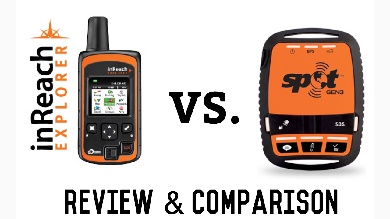 Сравнение и обзор Delorme InReach Explorer и Spot