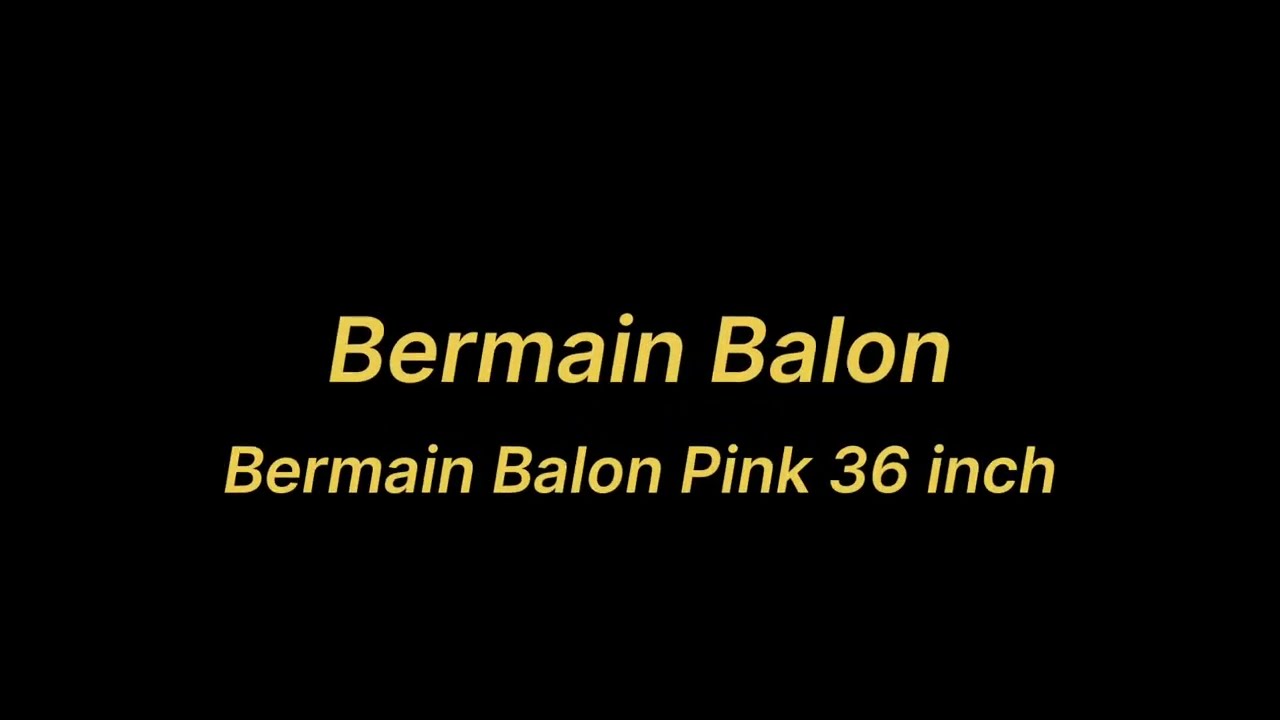 Bermain Balon Jumbo Pink (Playing Big Pink Balloon) 
