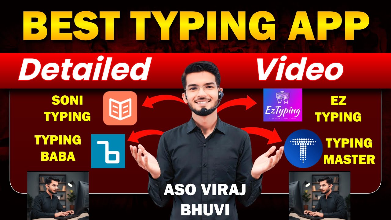Best Typing App #ssccgl #sscchsl #typing #motivational #governmentjobs #typing