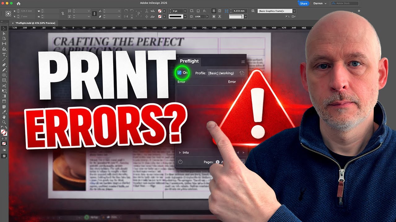 Preflight in InDesign: Catch Every Printing Mistake