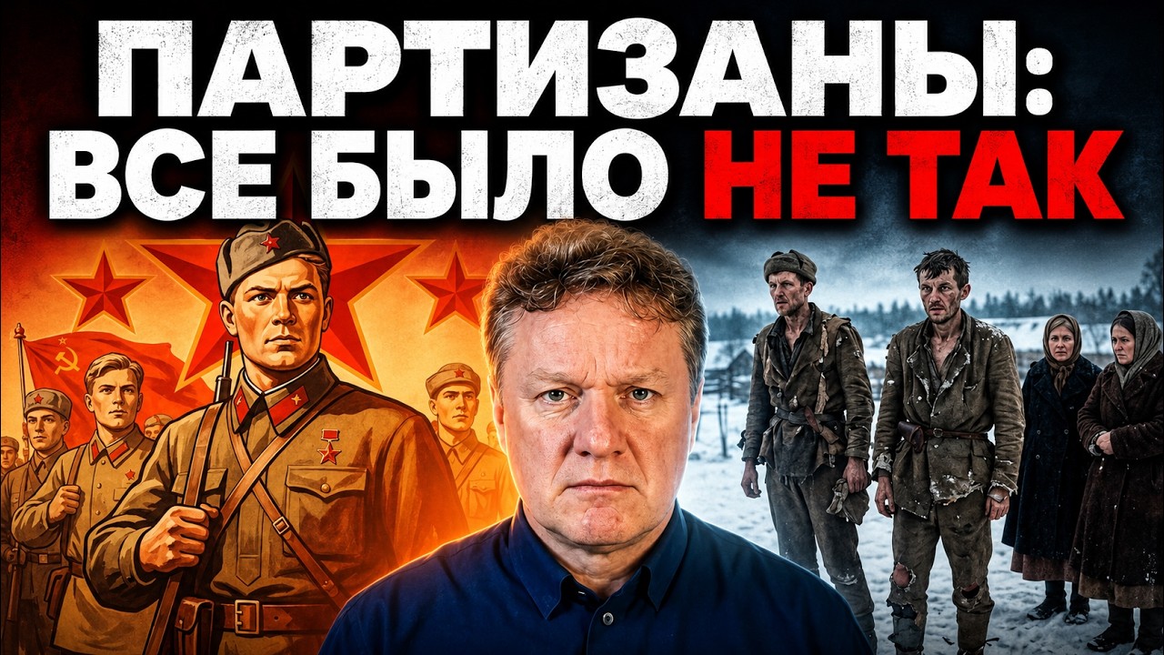 КАК НАС ОБМАНЫВАЛИ 80 ЛЕТ: ПРАВДА О ПАРТИЗАНАХ ВОВ