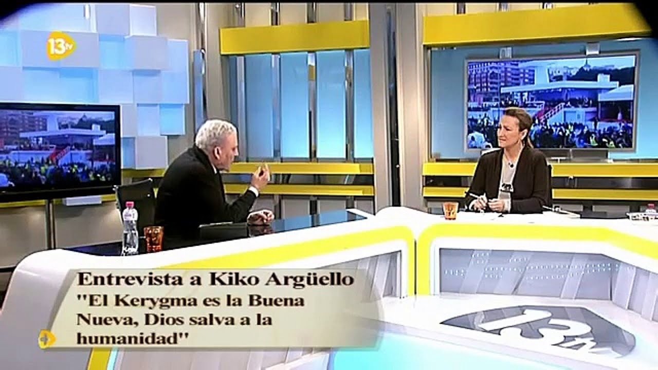 Entrevista a Kiko en 13TV con motivo de la Fiesta de la Familia 2013 en Madrid [ES]