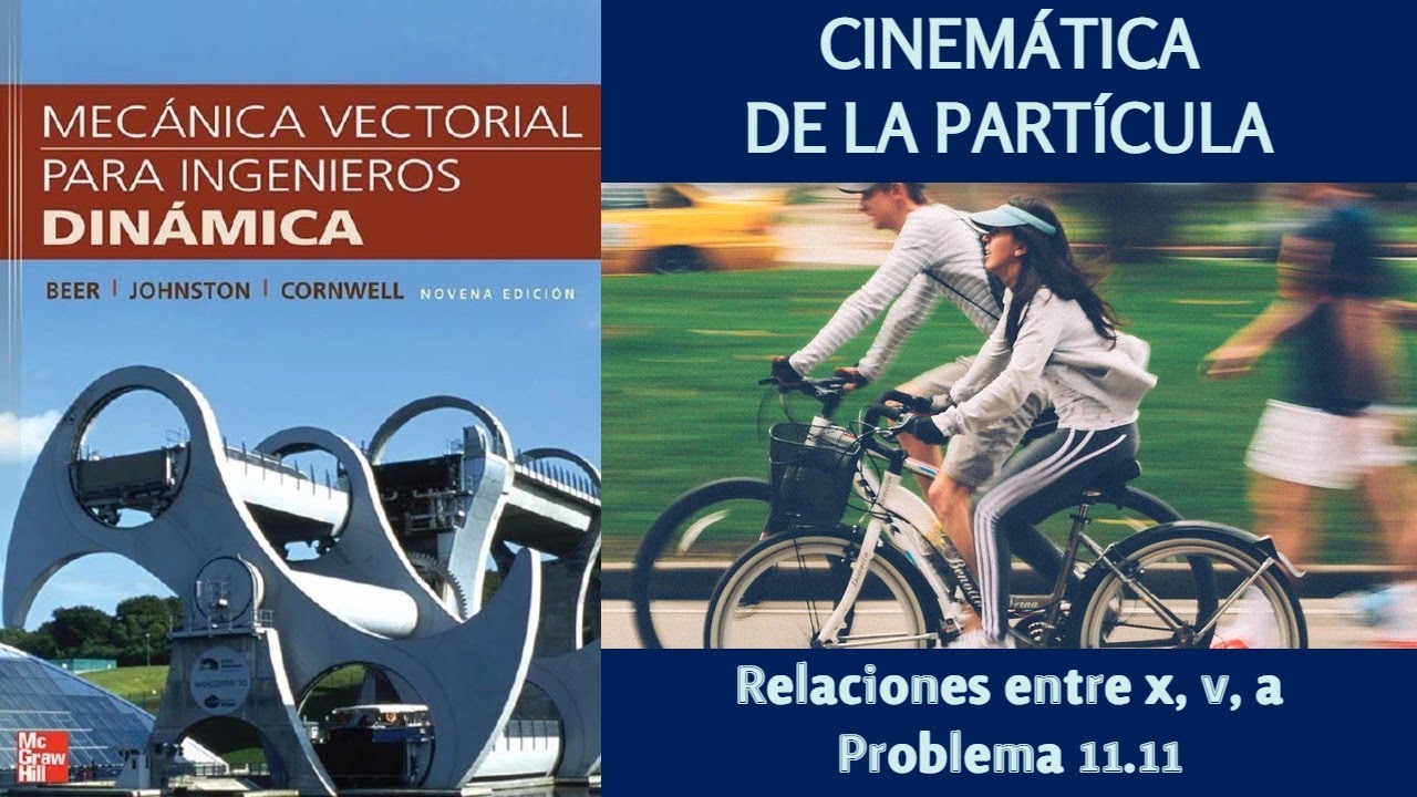 CINEMÁTICA DE LA PARTÍCULA. Movimiento rectilíneo. Problema 11.11 Dinámica Beer & Johnston 9 edición