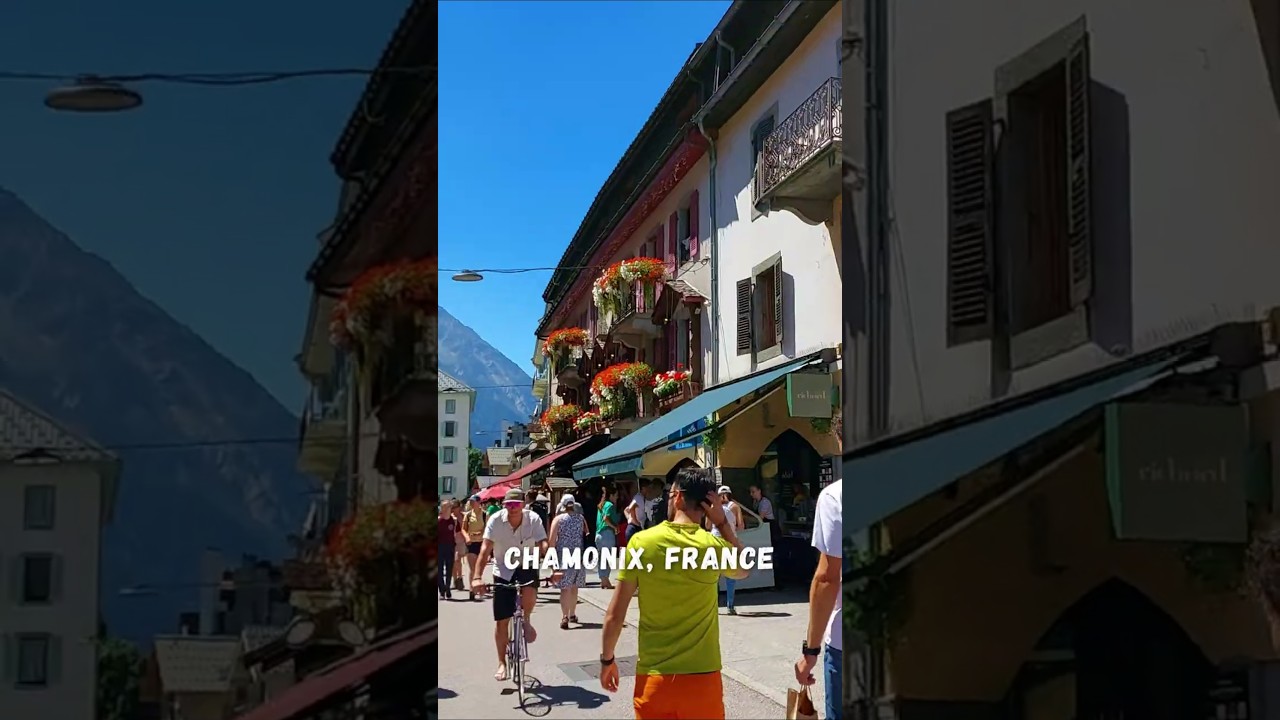 🇫🇷 Breathtaking Walking Tour of Chamonix in Summer🌞🏔️