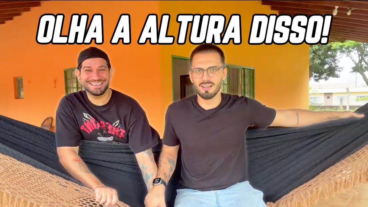 AO VIVO - COMPRAMOS UMA REDE ERRADA PRA CHÁCARA (e vamos arrumar)