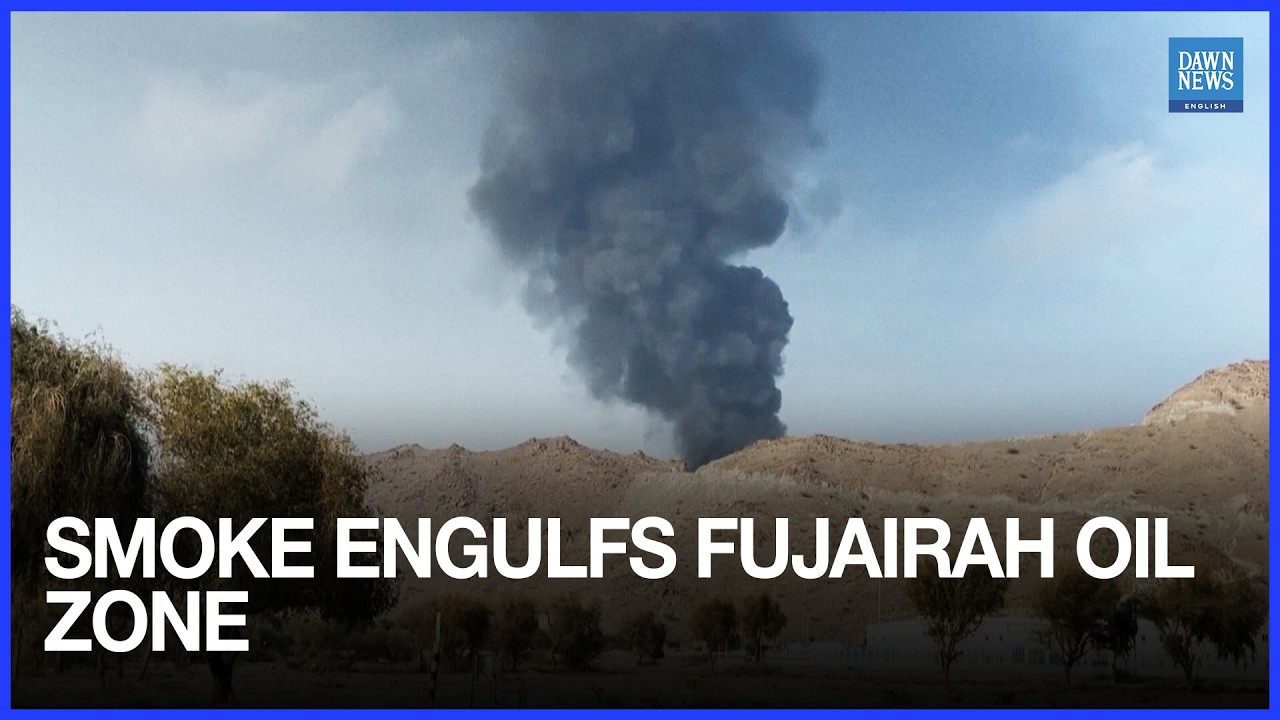Smoke rises from UAE&rsquo;s Fujairah oil industry zone after incident | Dawn News English