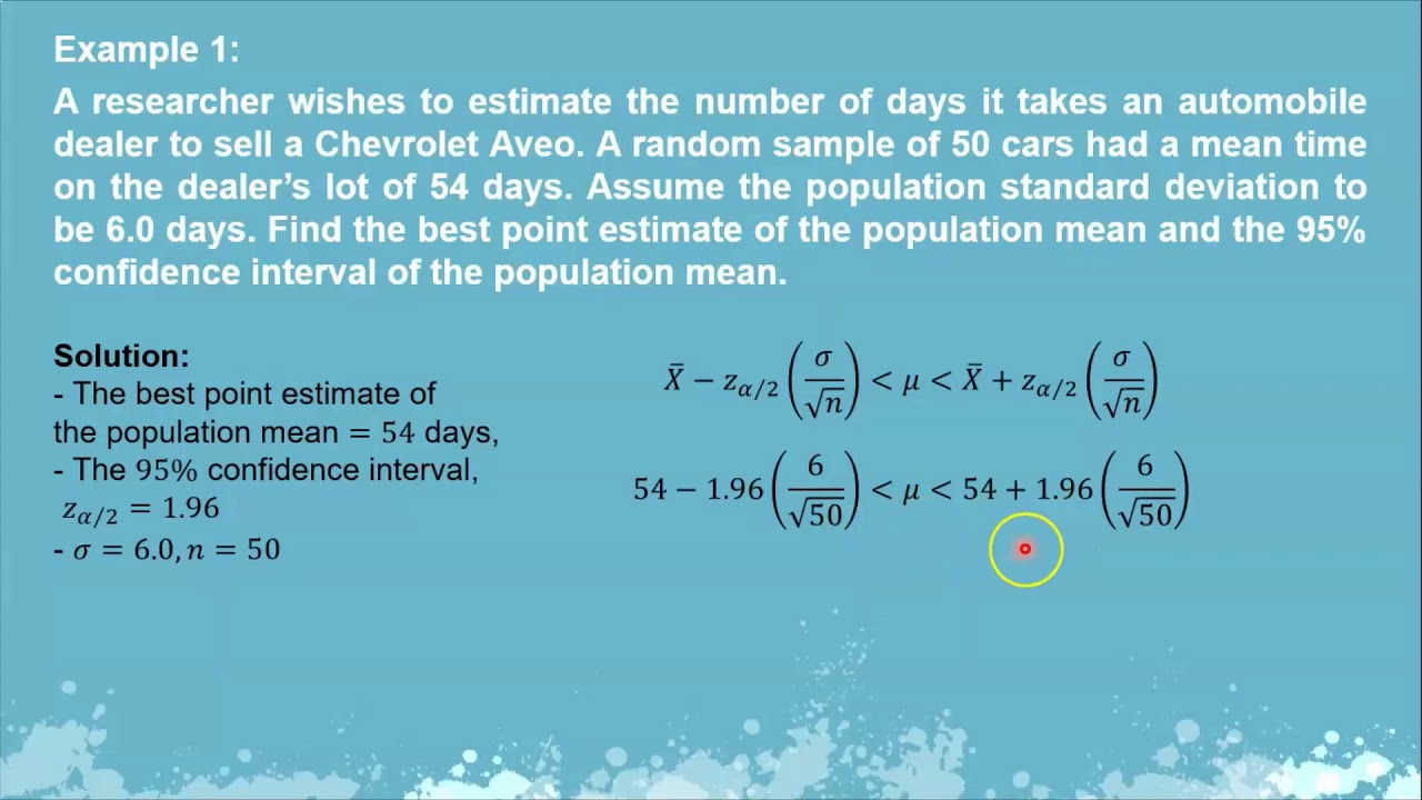 [Chapter 7] Confidence Intervals and Sample Size