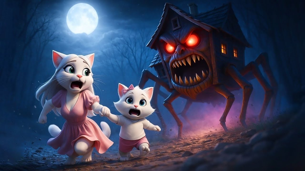 🐾🏡 AI Animated Cat Story: A Curious Kitten’s Cozy Home Discovery #FoxBunny_Living_Together