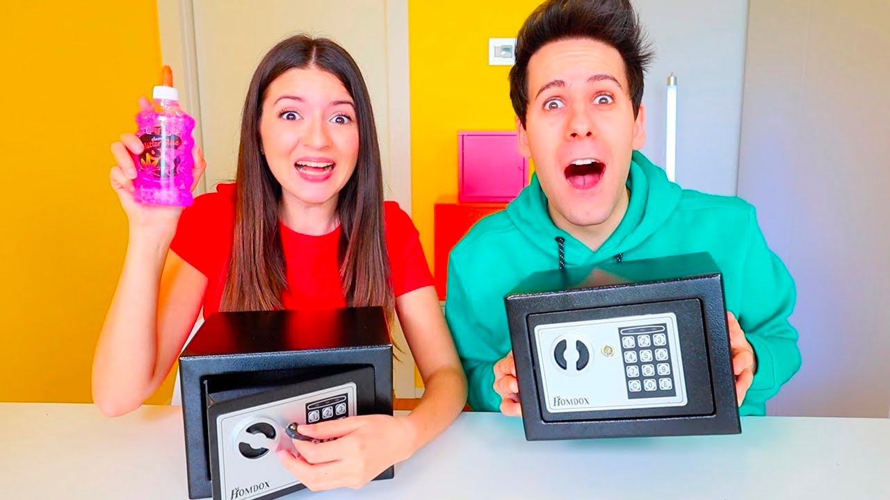 NON SCEGLIERE LA CASSAFORTE SBAGLIATA SLIME CHALLENGE!