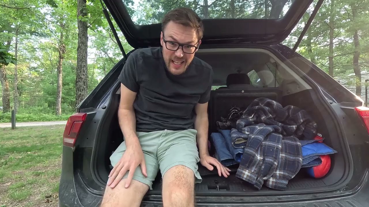 No Supplies, No Plan, No Problem: Solo Car Camping | Michigan State Park | July 4th 2025