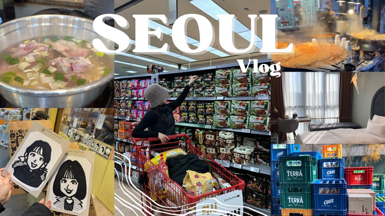 【韓国VLOG①】女子旅🇰🇷✈️｜大満足の２泊３日｜初心者向けコース！買い物にグルメを紹介！
