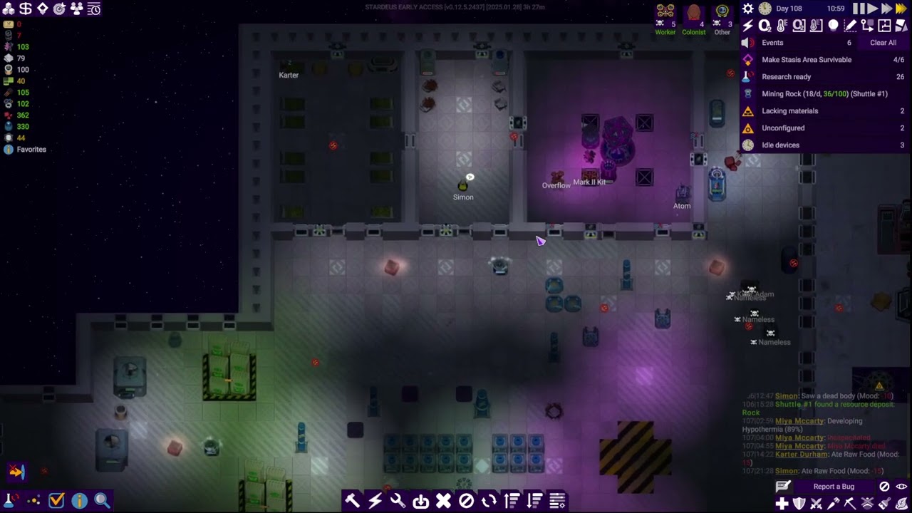 Stardeus ( Hyperspace Update ) Early Access Part 8