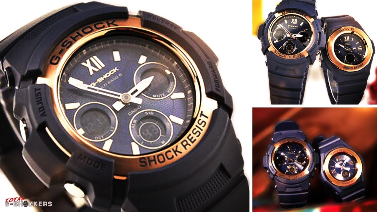 Casio G-Shock Analog-Digital Navy Blue Model | AWGM100SNR-2A