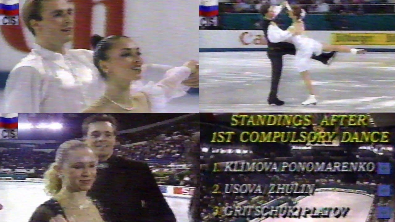 1992 Worlds | Compulsory dance 1 'Viennese Waltz' | Top 3