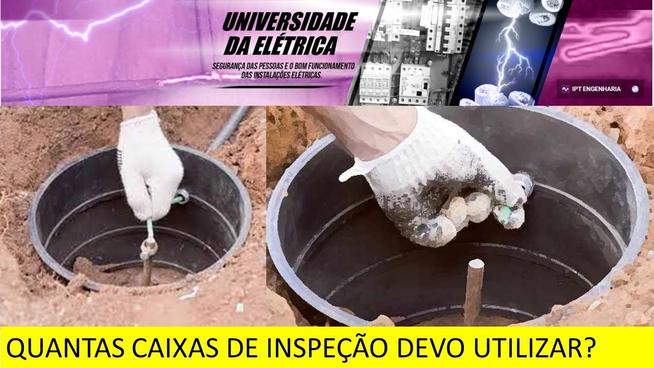 ATERRAMENTO ELÉTRICO É NECESSÁRIO CAIXA DE INSPEÇÃO!!QUANTAS CAIXAS SÃO NECESSÁRIAS?VEJA NA PRÁTICA