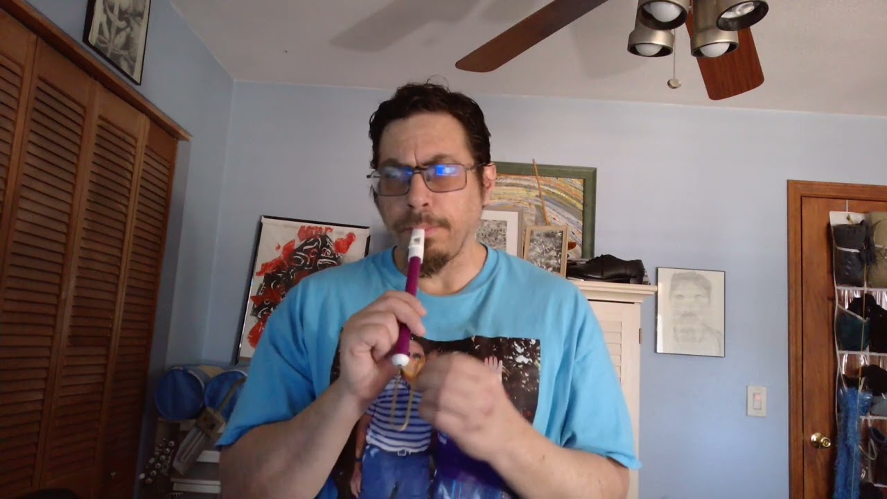 EB Slide Whistle To Minor Blues Rock Backing Track Mar 8th 2026