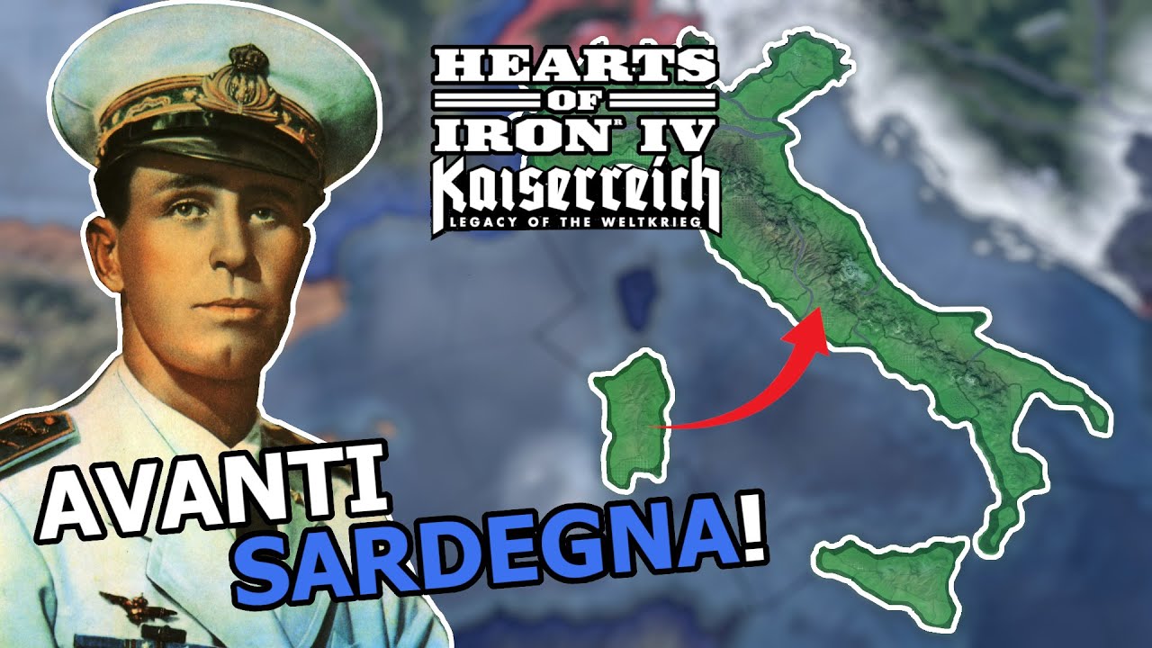 Dalla Sardegna al Regno d'Italia - Secondo Risorgimento - HOI IV  Kaiserreich MOD Gameplay ITA