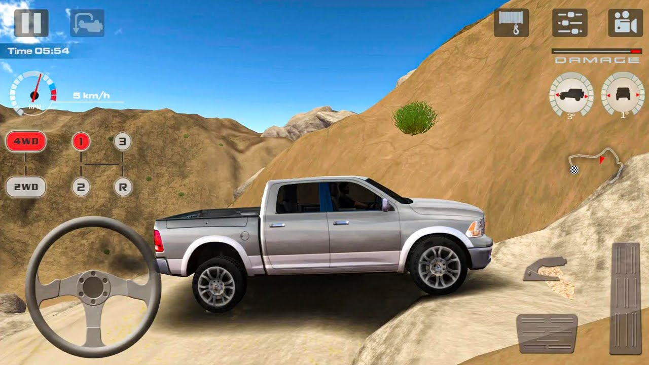 OffRoad Drive Desert Pickup Truck 1500 #19 Level 7! Android gameplay