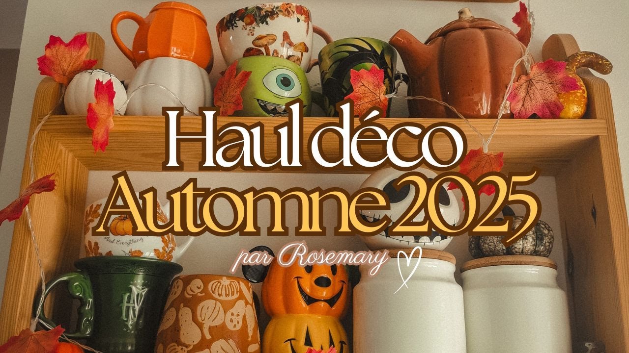 HAUL DECO D'AUTOMNE 🍁