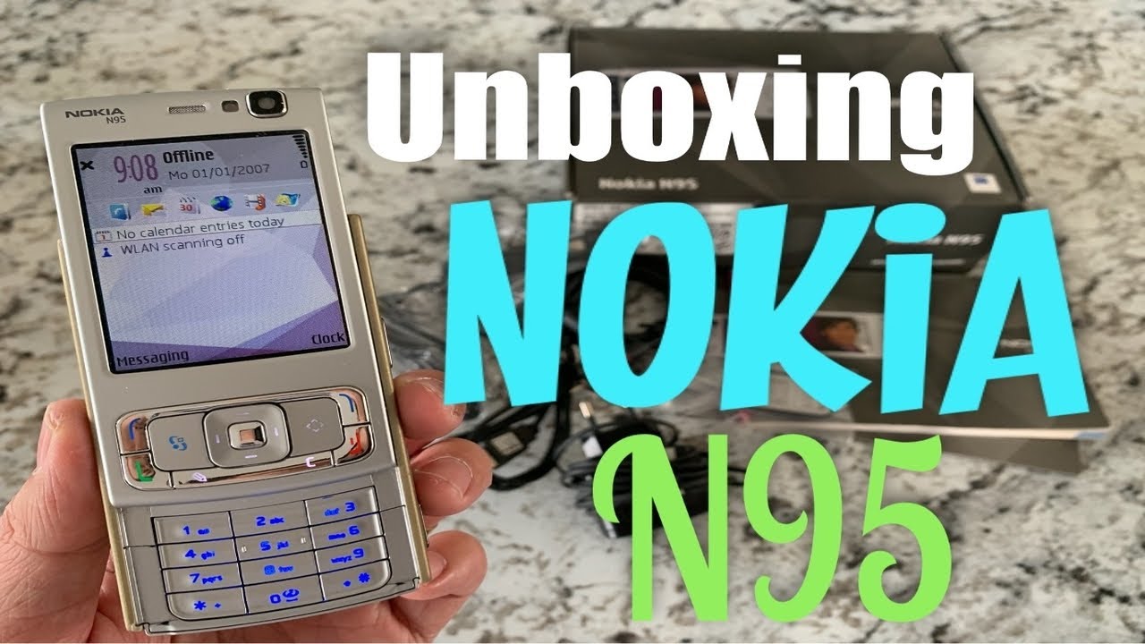 Nokia N95 Unboxing & review | Vintage Mobile Phone Collection
