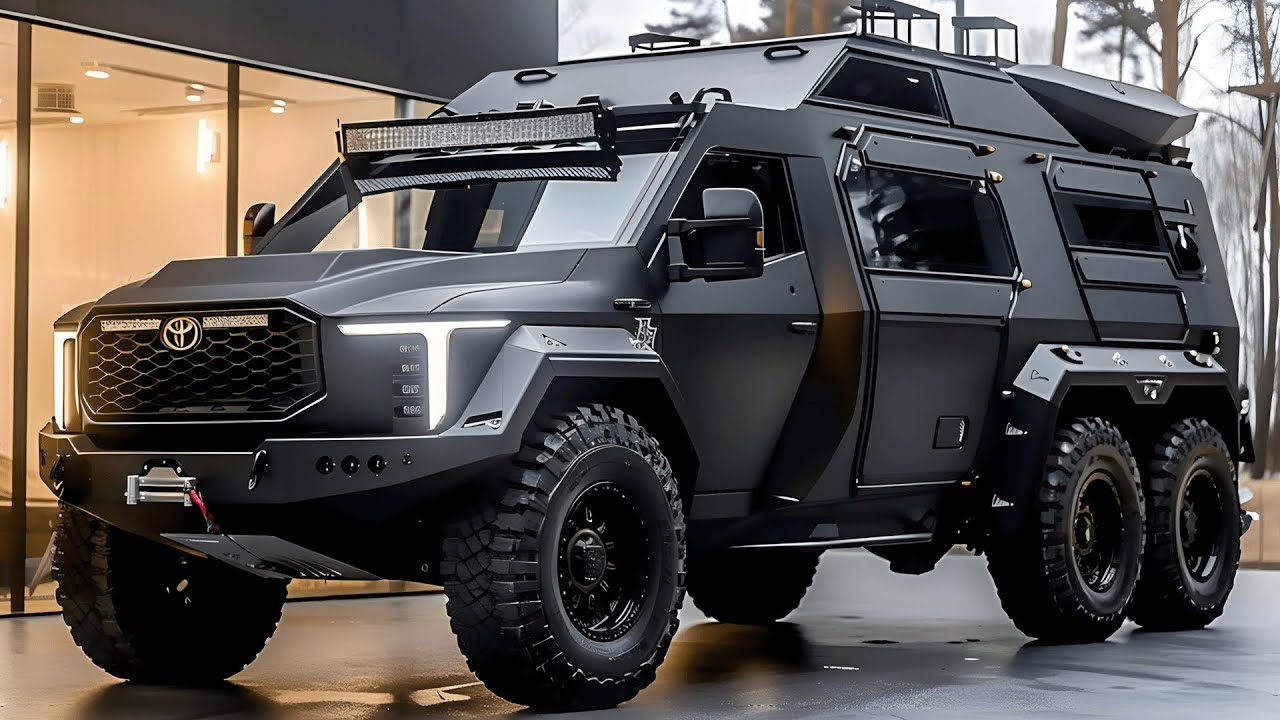 Toyota WarHawk 6×6 2026 года — неудержимый внедорожный монстр