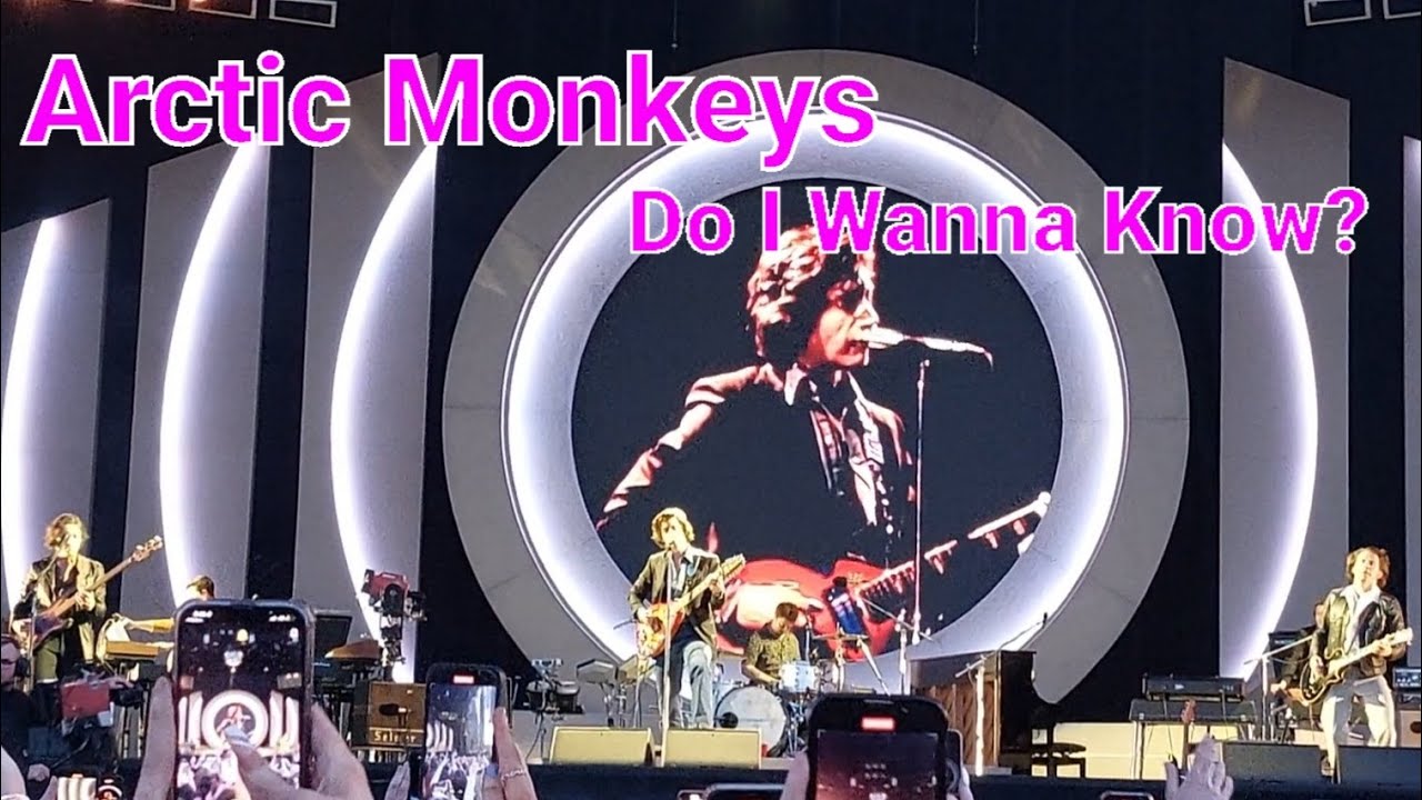 Arctic Monkeys - Do I Wanna Know? - live at Old Trafford Cricket Ground in Manchester 02/06/23