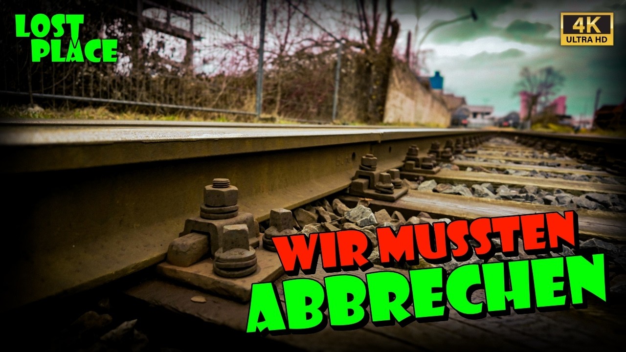 Abbruch der Erkundung im Zementwerk | Gefährliche Begegnung auf einem Lost Place 🚧🔥