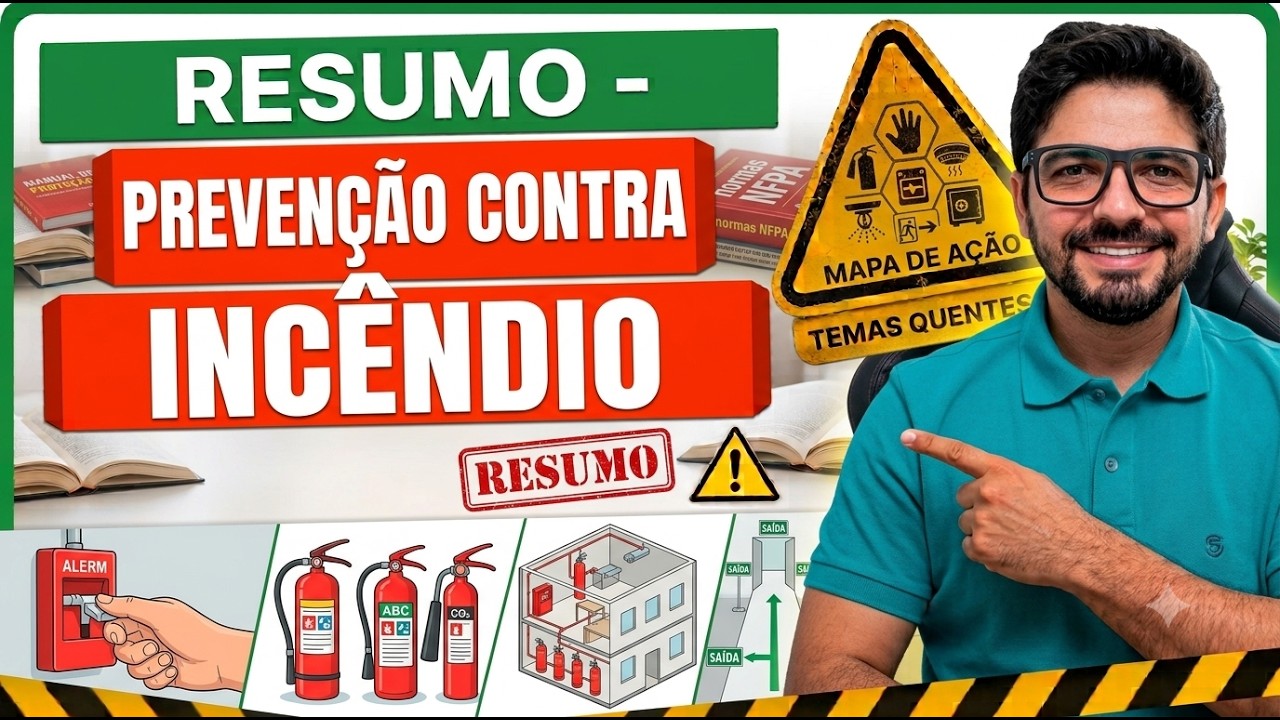 RESUMO PREVENÇÃO E COMBATE A INCÊNDIO (ATUALIZADO)
