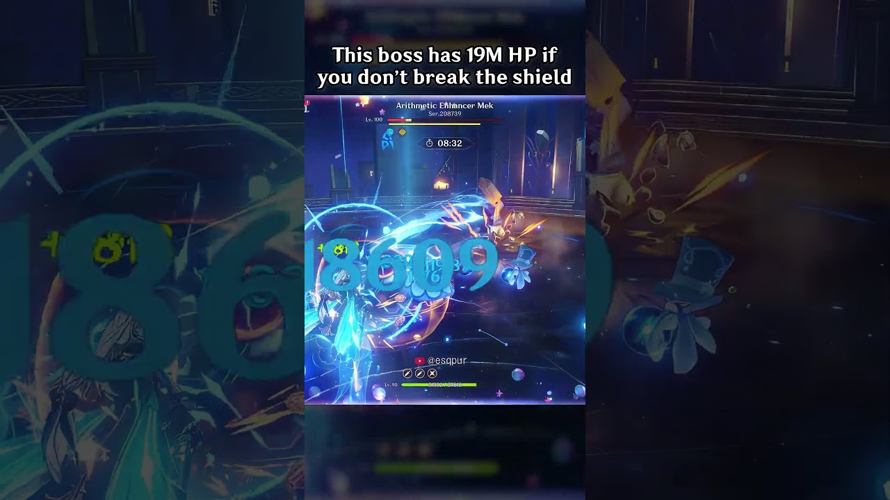 This Boss Has 19 Million HP If You Don't Break the Shield