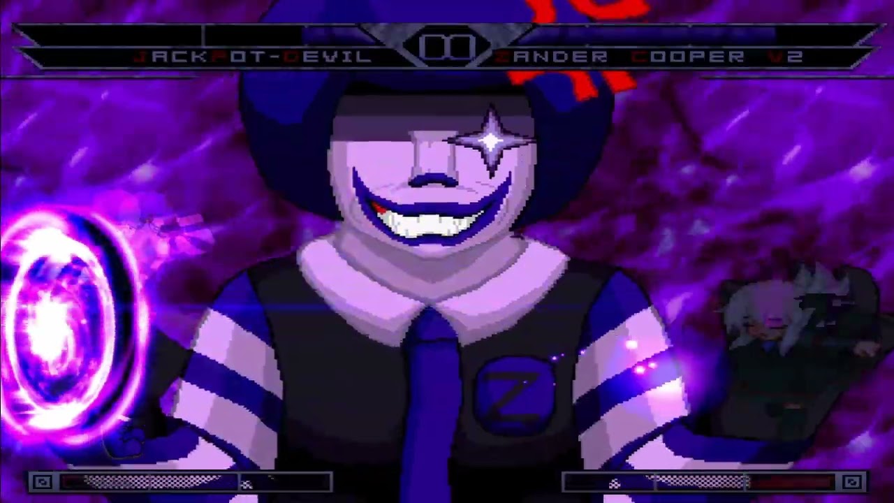 KOF MUGEN Jackpot Devil 1p VS Zander Cooper V2 12p