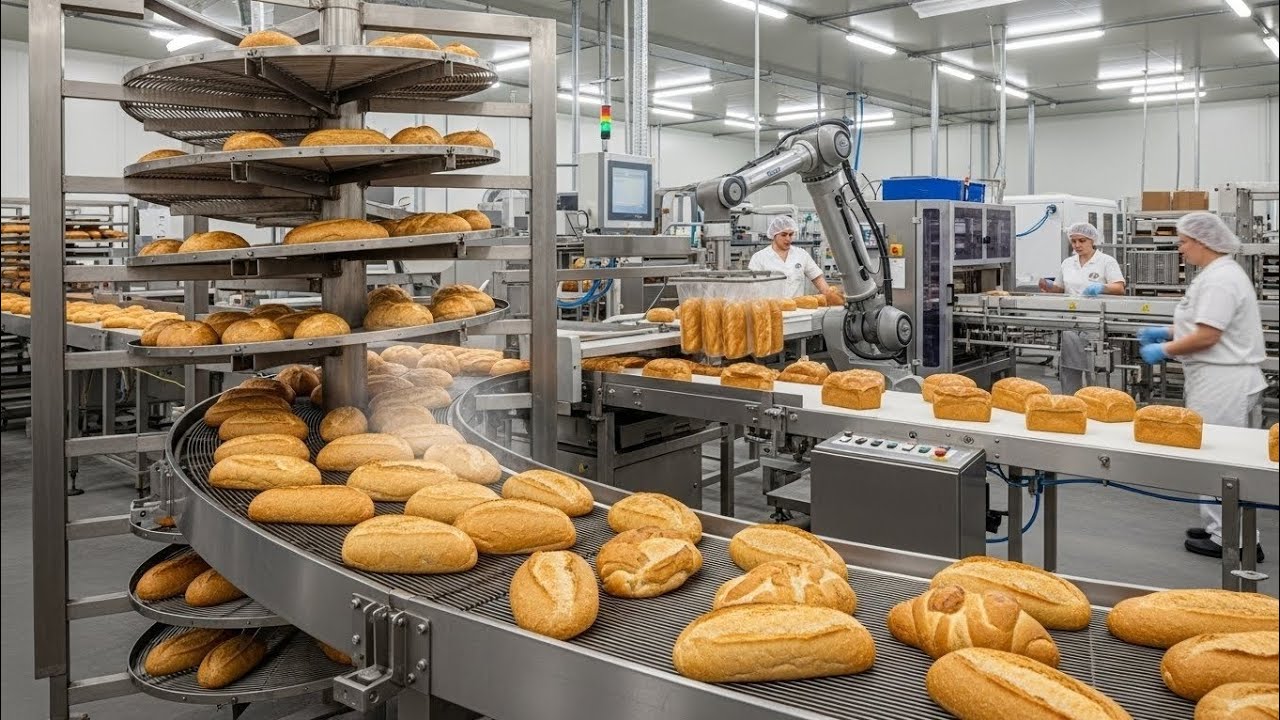 Inside Mega Bread Factory 🏭 | How Millions of Breads Are Made
