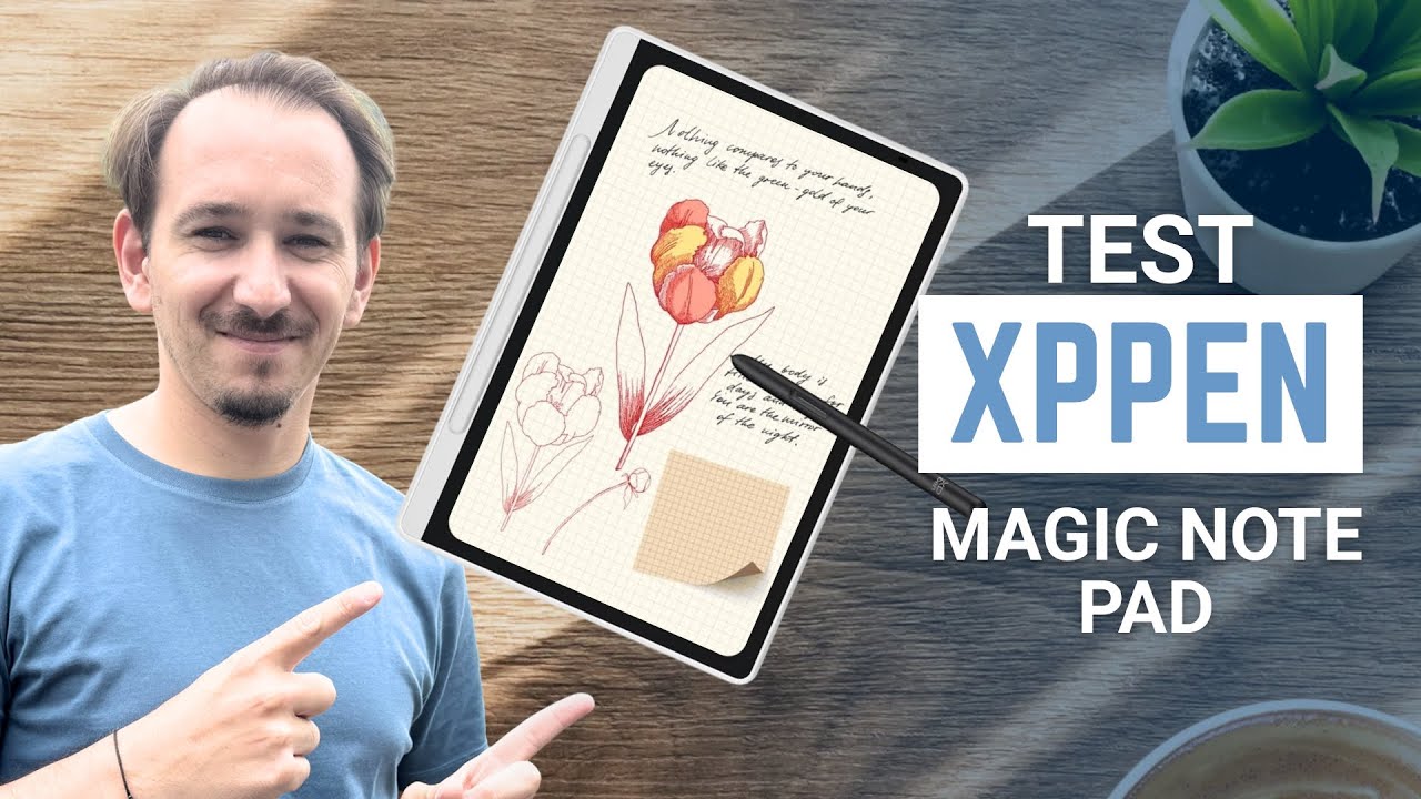 Review XP-Pen Magic Note Pad : une tablette 3-en-1 surprenante !