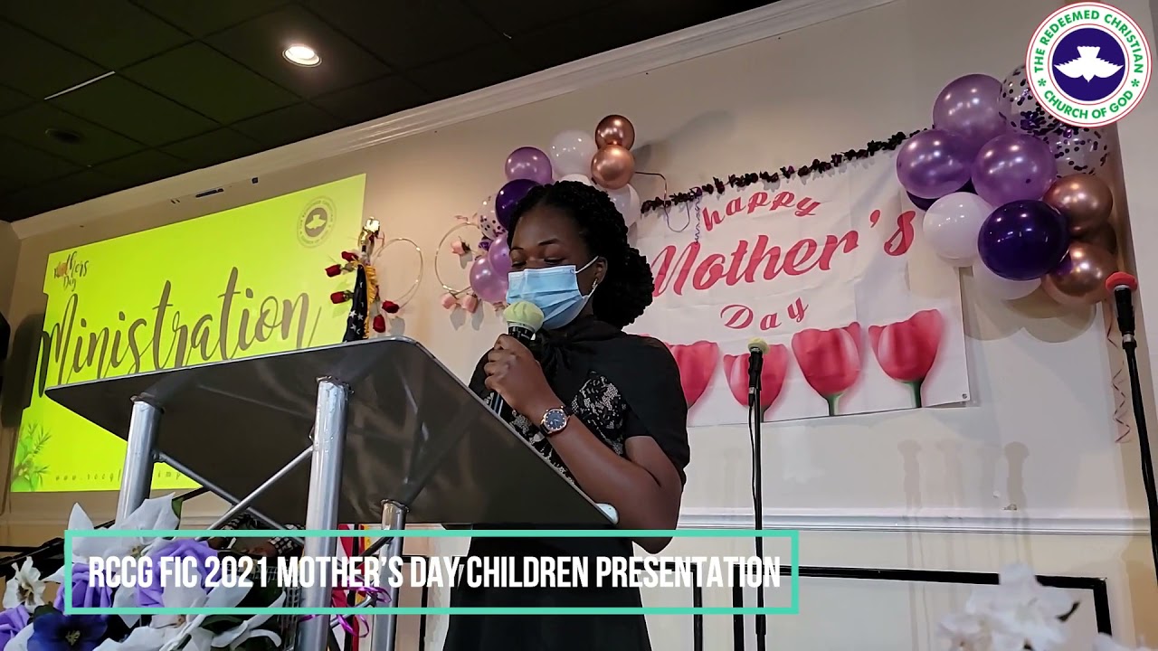 RCCG FIC 2021 Mother’s Day Children Presentation