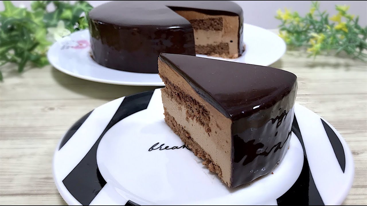 【とろける】チョコレートムースケーキの作り方/Chocolate mousse cake