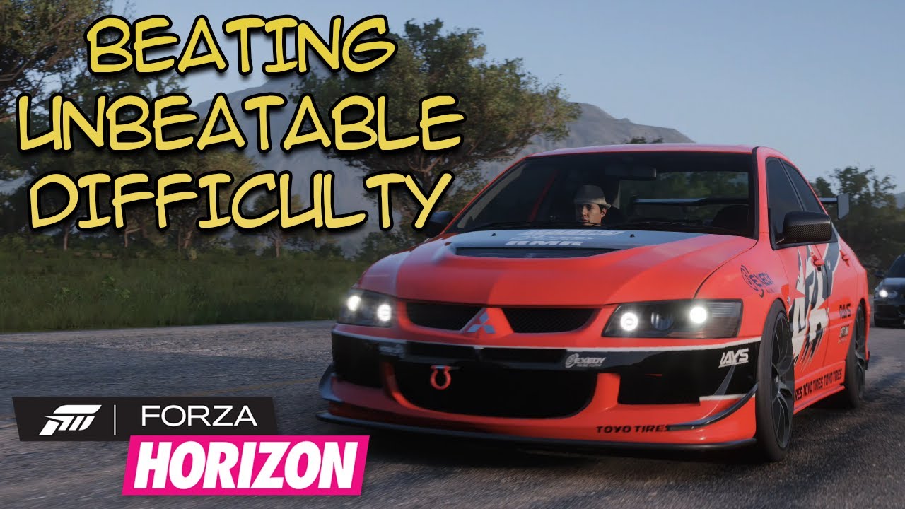 Beating UNBEATABLE Difficulty in FORZA HORIZON 5