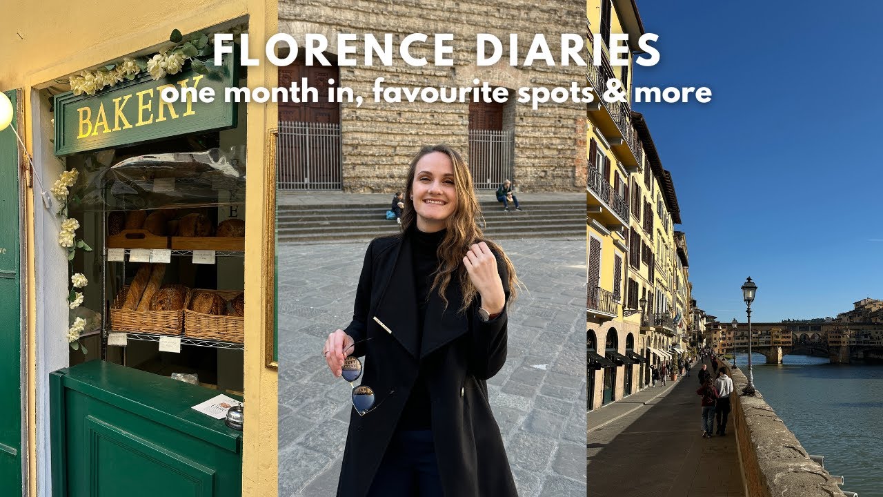 vlog: expat diaries #12 🍂 one month in florence, what i love most & secret spots