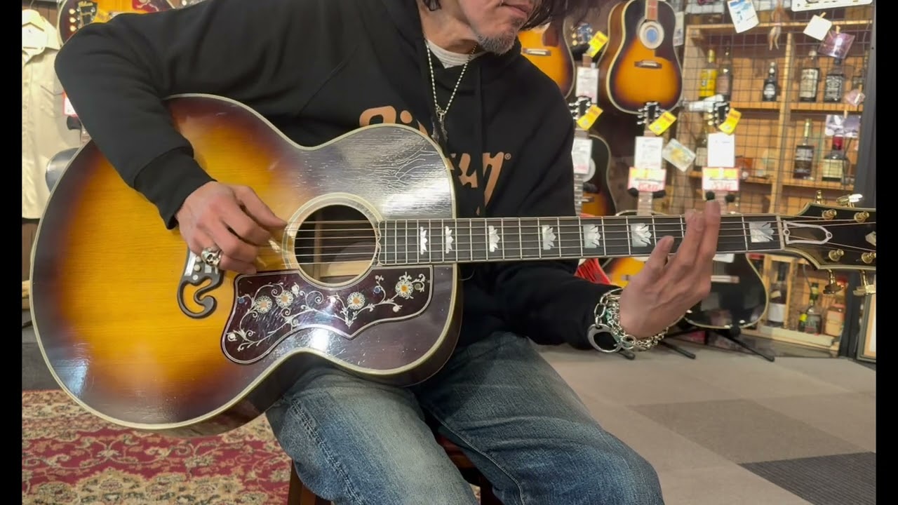 【試奏動画】Gibson Custom Shop Murphy Lab Pre War SJ-200 Rosewood Light Aged #22155018