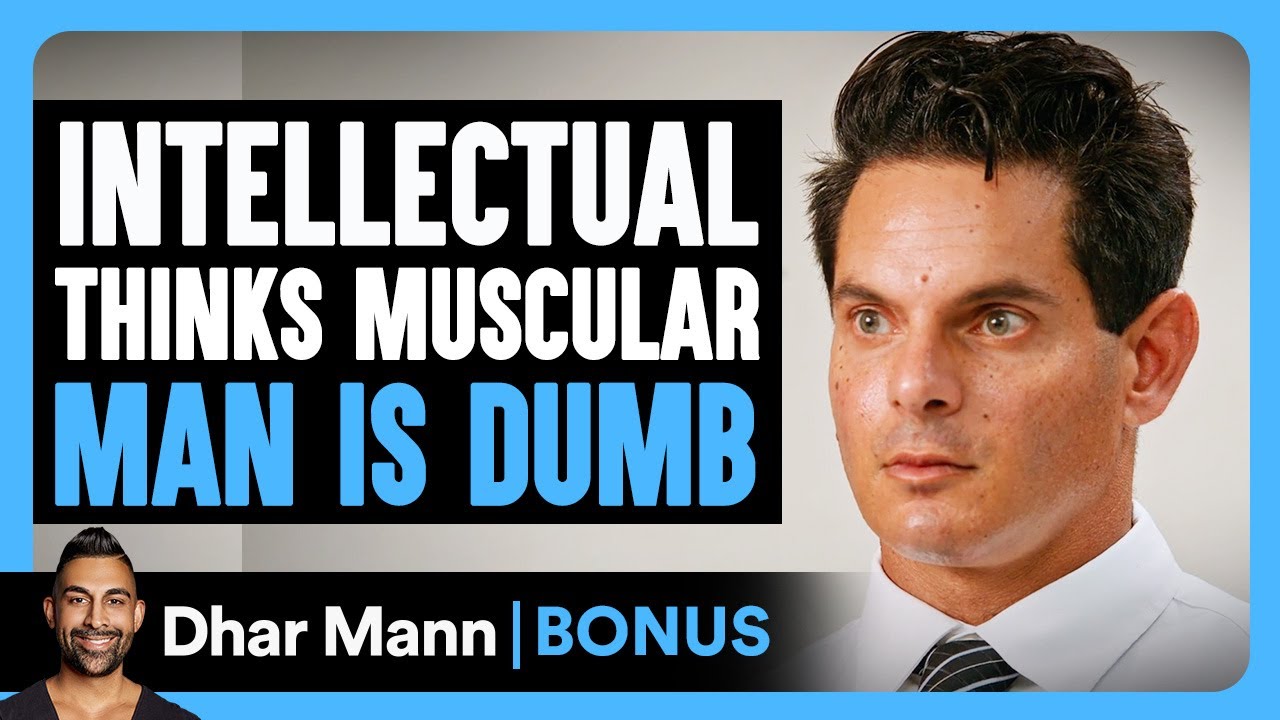 Intellectual Thinks MUSCULAR MAN Is DUMB | Dhar Mann Bonus!