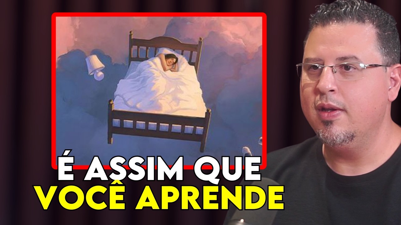 NEUROCIENTISTA REVELA: É DORMINDO QUE O APRENDIZADO SE CONCLUI | Lutz Podcast