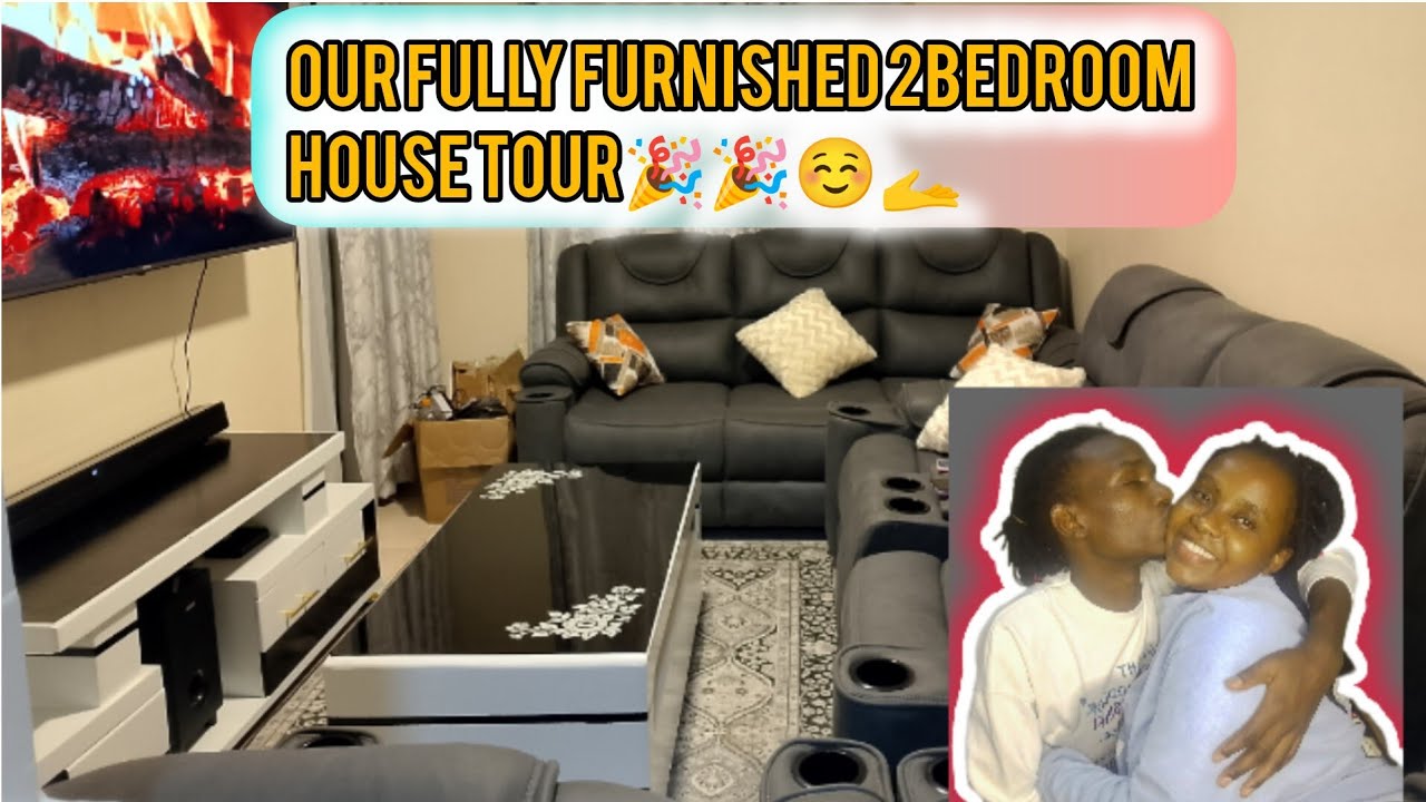 🎉FINALLY!! OUR FULL FURNISHED 2BEDROOM HOUSE TOUR🏡