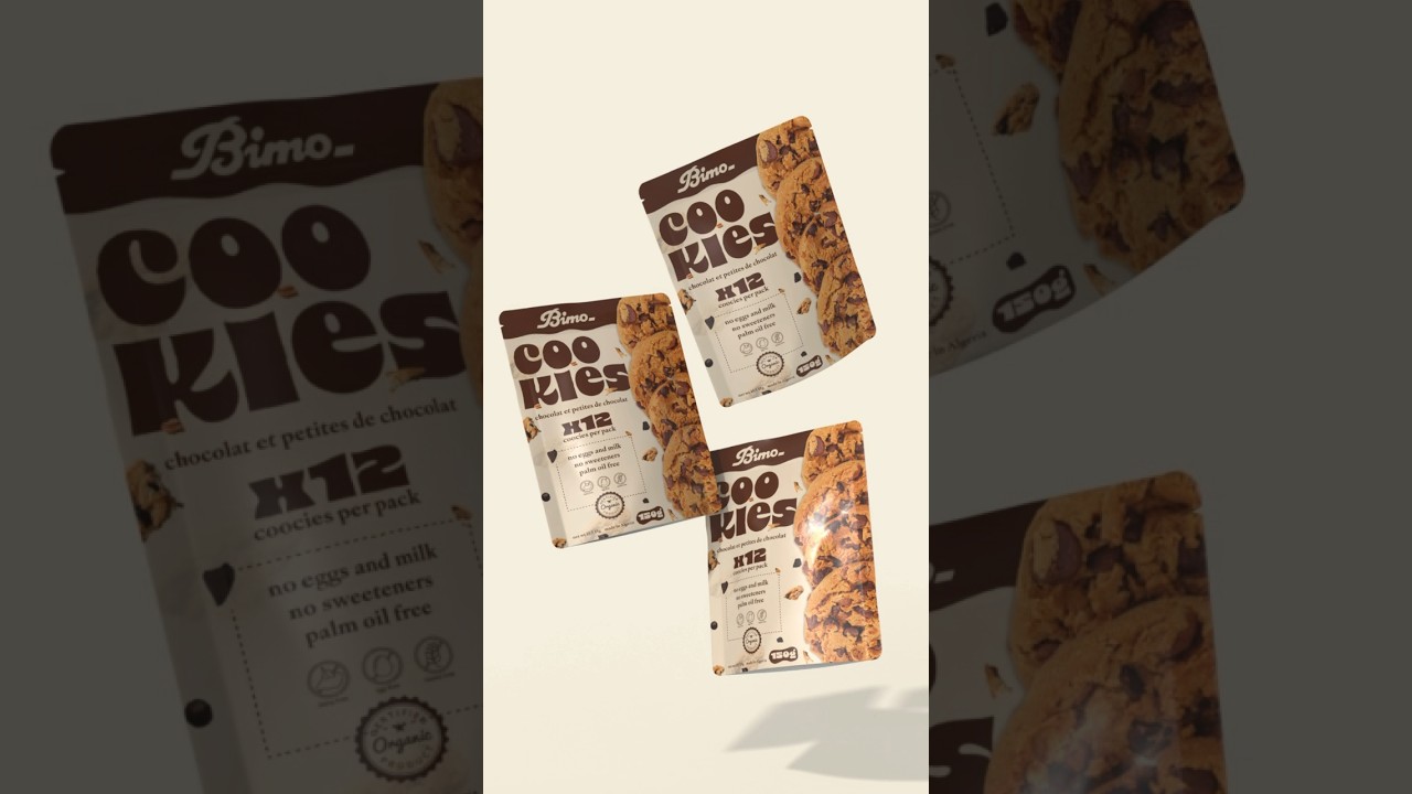 Unwrapping the Art of Cookie Packaging | Packaging Process Revealed! #packaging design #cookiesbrand