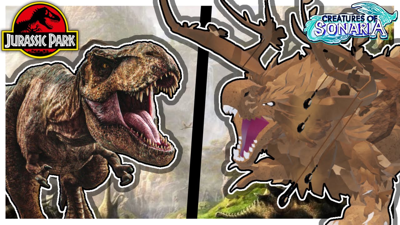 KOSING as Jurassic Park Creatures 🦖  |  Creatures of Sonaria