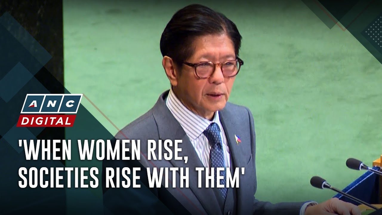 Marcos speaks at UN Commission on Status of Women session